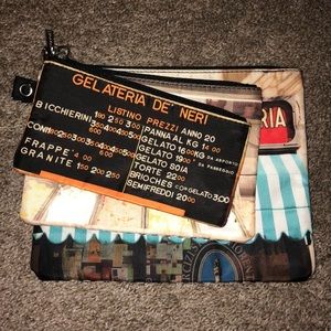 Italian collection makeup/ toilette- tree bags set